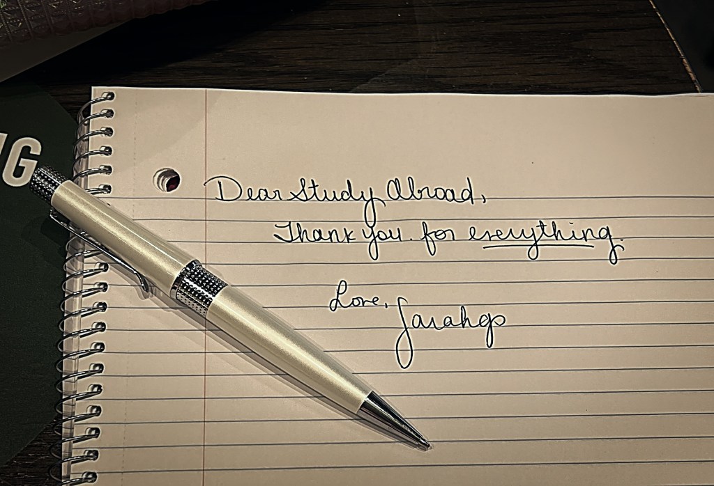 A Love Letter To A Chapter&nbsp;Ending